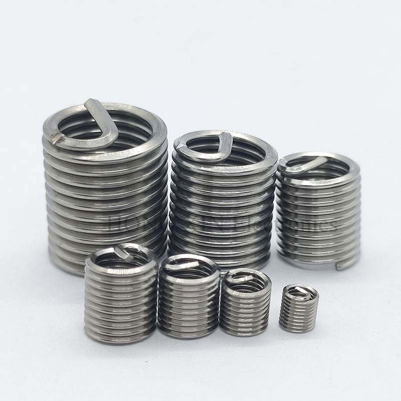 Kit d'assortiment de manchons de réparation de vis, 125 pièces, M3 M4 M5 M6 M8 M10 M12