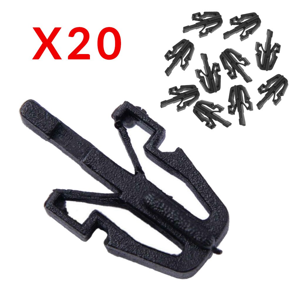 2004 Grille Retainer Clip Abs Black Past Voor Chevrolet Gmc