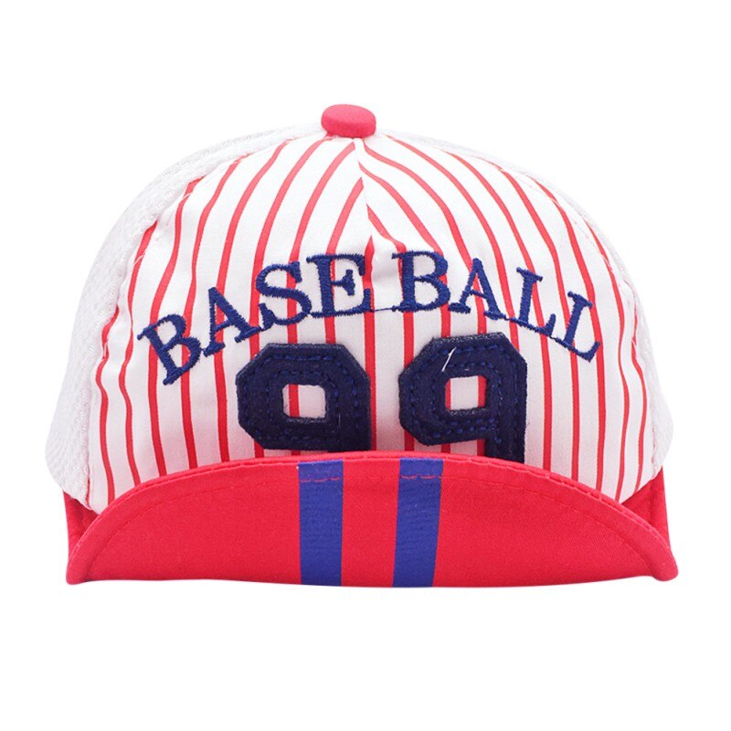 Newborn Baby Hat Girl Boy Digital Striped Baseball Cap Infant Cotton Unisex Toddlers Sun Cap Kids Accessories: XL2064R