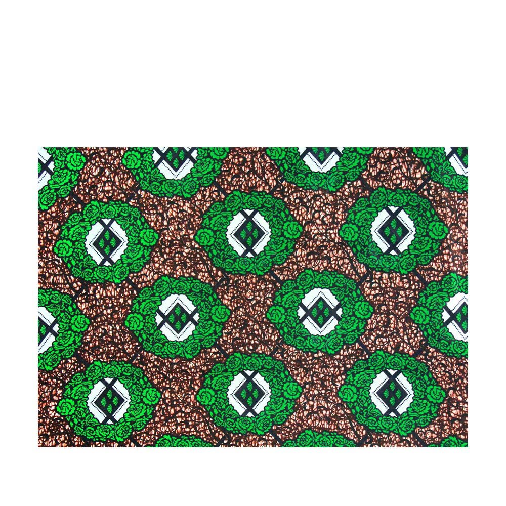 Nigerian Wax Prints Fabric Cotton African Ankara Wax Prints Fabric For Women Dress AFRICA NO.1