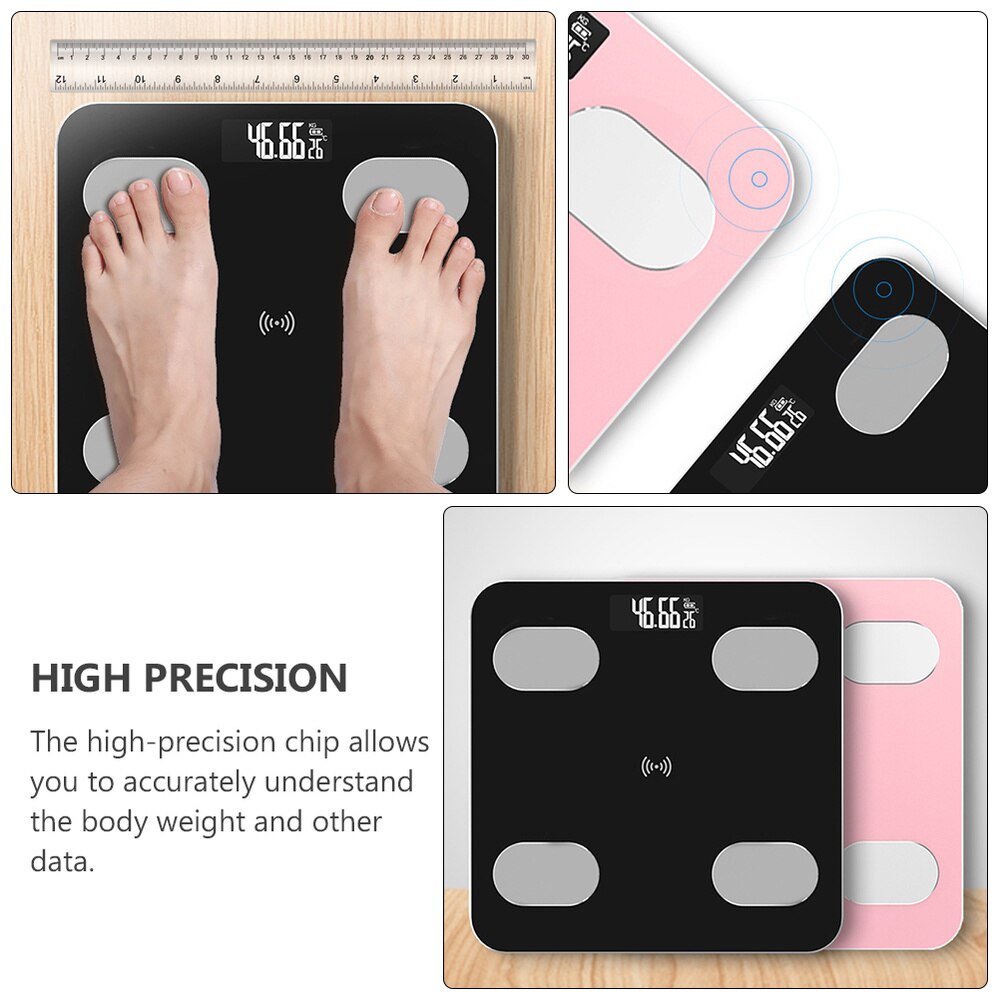 1Pc Body Weight Scale Body Fat BMI Scale Fitness Management Scale Home Gadget