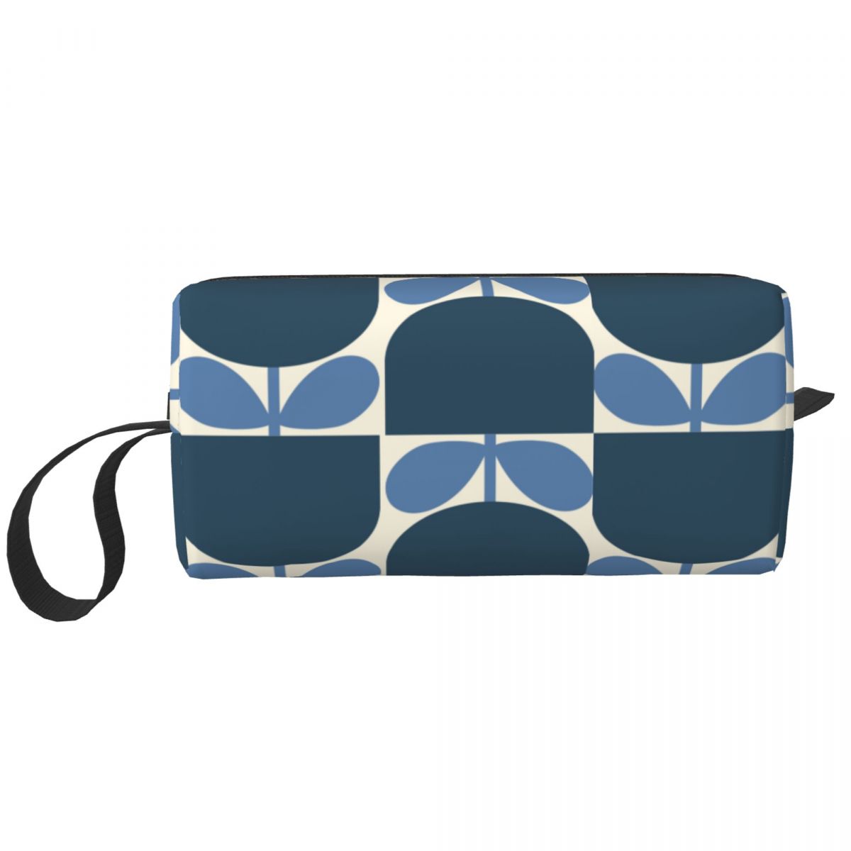 Custom Travel Green Girl Toiletry Bag Orla Kiely Makeup Cosmetic Organizer for Women Beauty Storage Bags Dopp Kit Case Box