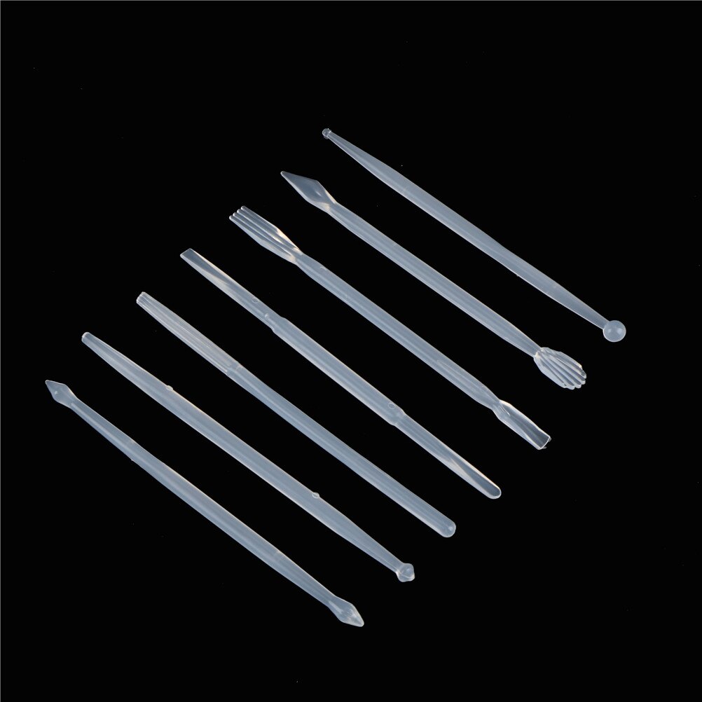 14 Stuks Klei Modellering Tool Kit Plastic Herbruikbare Dubbelzijdige Keramische Aardewerk Gereedschap voor Vormen en Boetsering Klei Decoreren Sticks Supplies Kit voor Beginners Kids Volwassenen