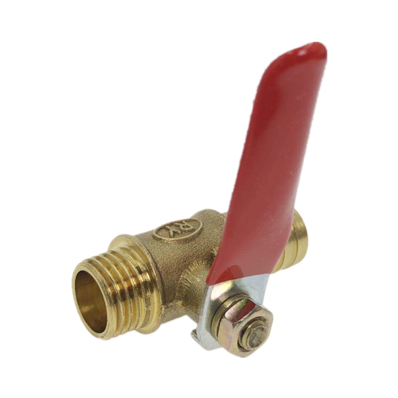 1Pc 1/4 Inch PEX Brass Ball Valve Full Port Crimp Shut-off Valve For PEX Tubing VE496 P0.11