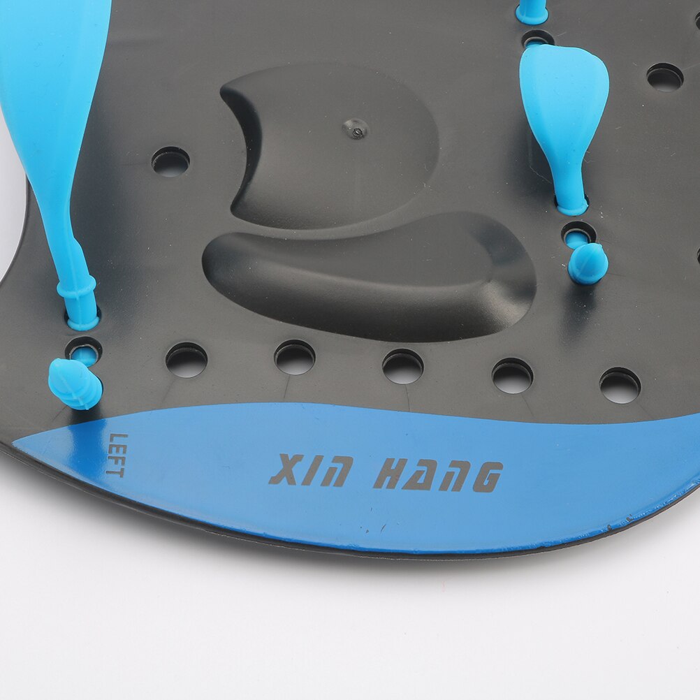 1 Pair Swim Paddle Hand Paddles for Trainng Swimming Beginners Adults Kids Size S (Blue)