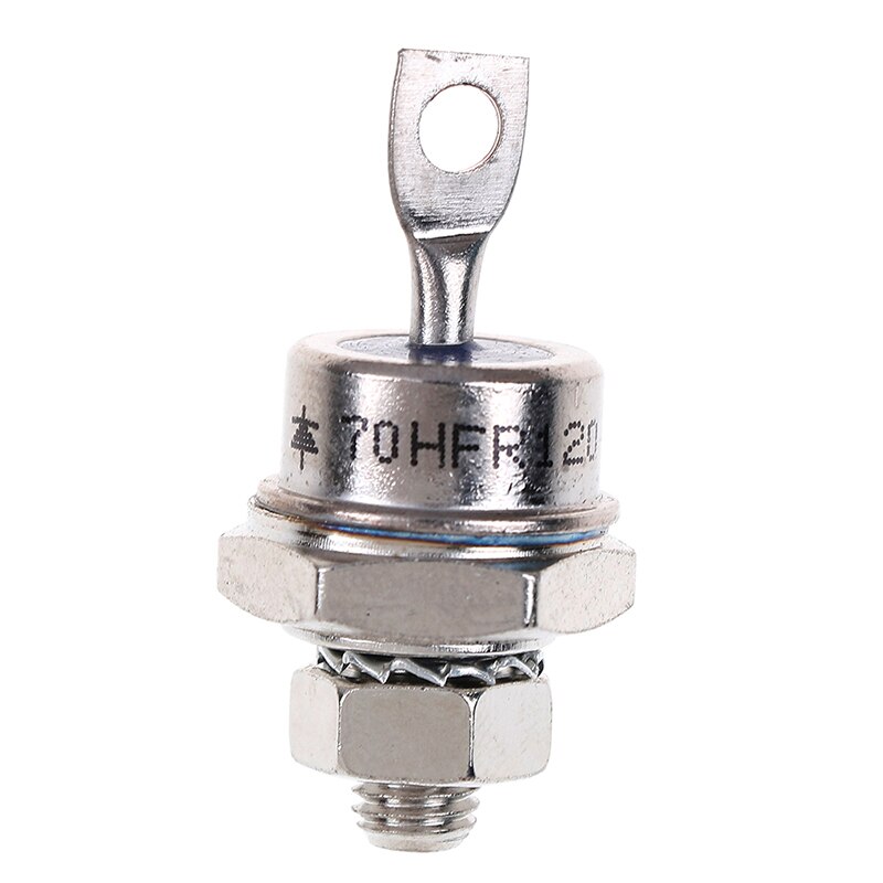 1Pc 70HF120/70HFR120 70A 1200V High Power Gelijkrichter Metal Stud Type Gelijkrichter Diodes Acc