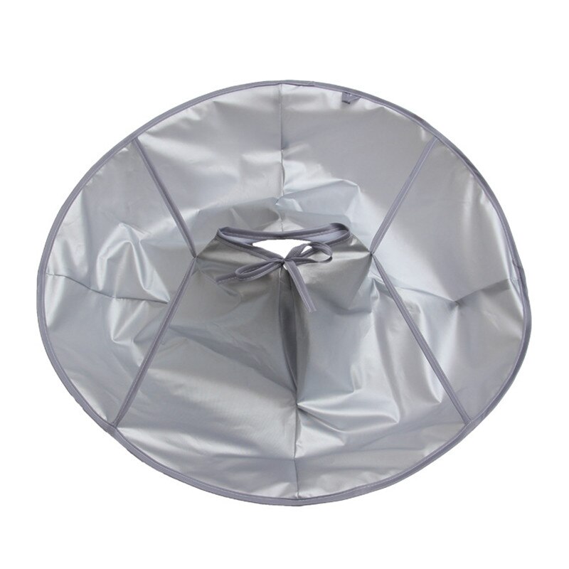 FAI DA TE Grembiule Taglio Dei Capelli Cappotto Mantello Capelli Ombrello Del Capo di Taglio Mantello avvolgere Capelli Rasatura Dei Capelli Grembiule Rasatura Pulizia della Famiglia Protecter: argento