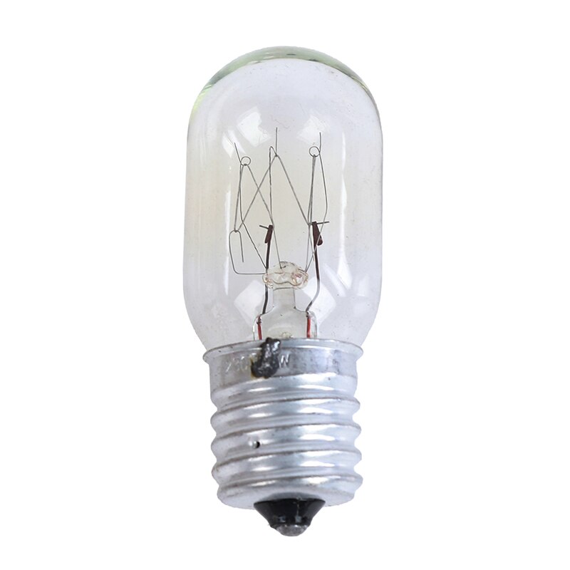 15W High Temperature Oven Bulb 300 Celsius Degree Microwave Light E12/E14/E17 Toaster/Steam Bulb Light 230V 360LM: E17