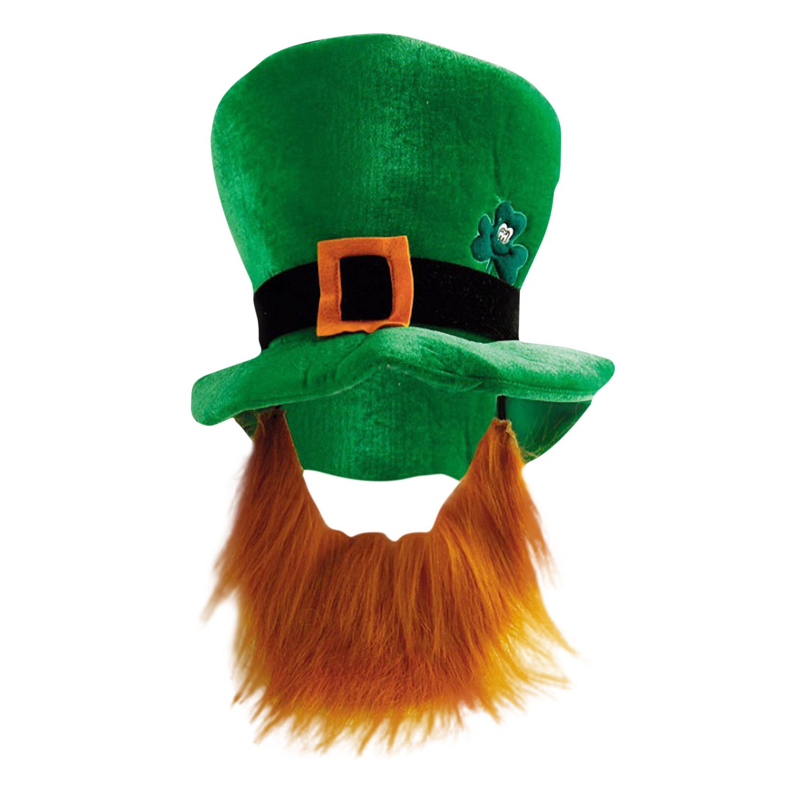 Green Irish Adult Hat S t. Patrick’s Day Shamrock Velvet Top Hat for Party Decoration Lucky Irish Party Hats Cosplay Gorros: Default Title