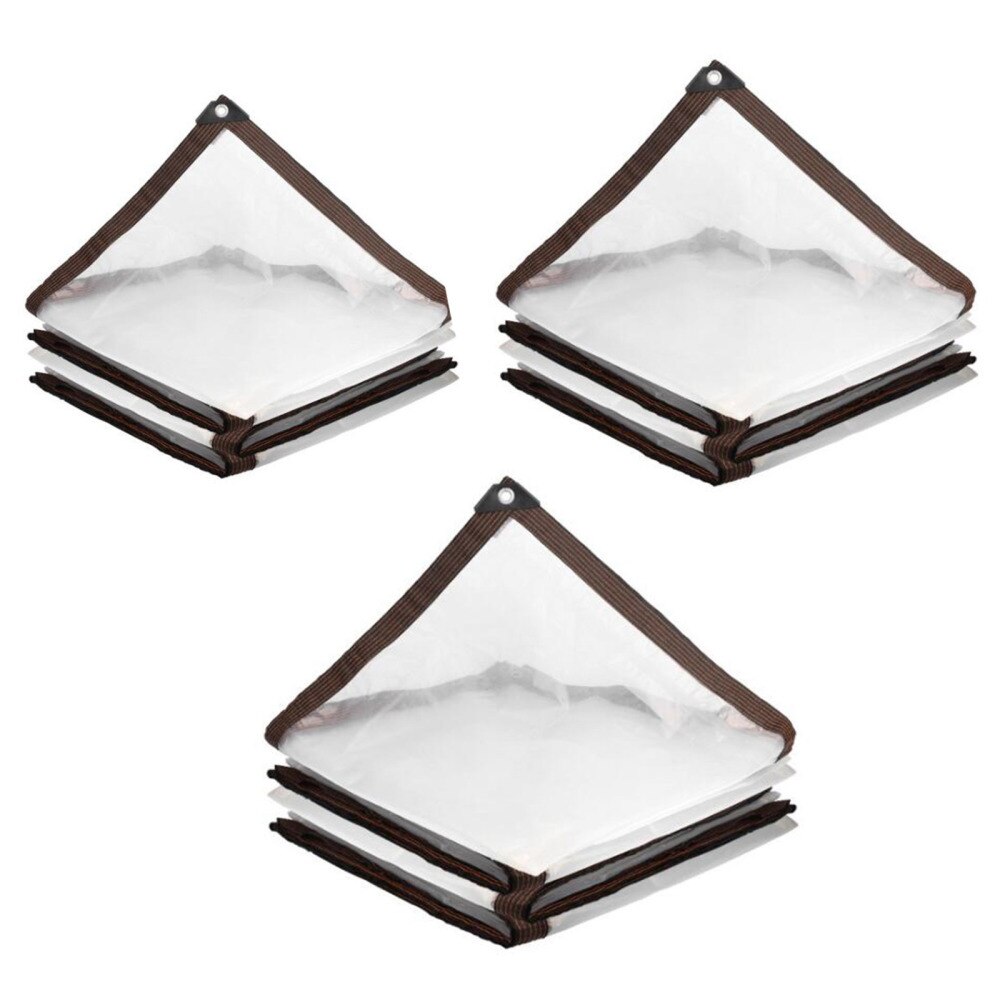 Plastic Film Rainproof Cloth Sun Shade Garden Shed Waterproof Tarpaulin For Cold Protection Meaty Thermal Insulation Cover