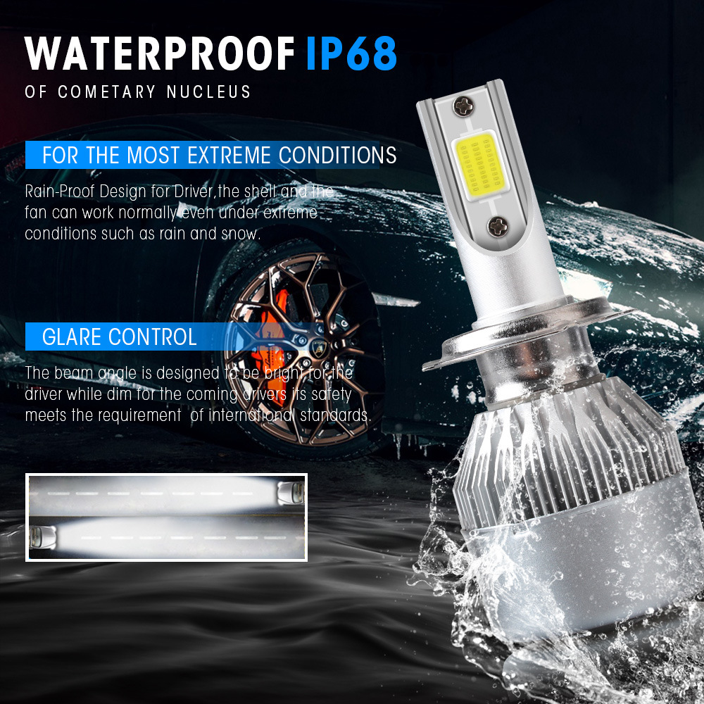 Koplampen H7 H4 H1 H11 Led Autolichten 6000k Auto Lamp Voor Auto Koplamp Lamp Koplamp Led lampen Led Lampen N7 H11 Fog Led