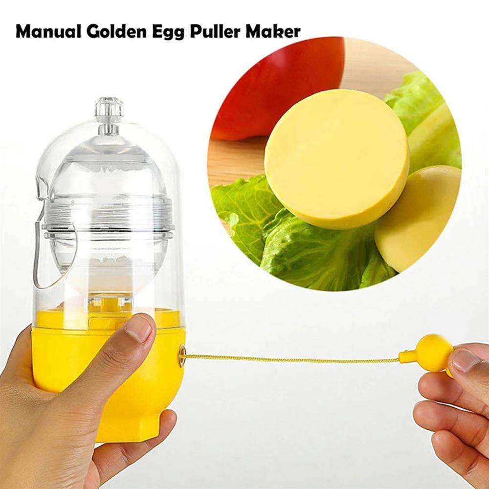 Throw Egg Scrambler Golden Egg Shaker Mixer Scramble Eggs Whisk Inside The Shell Manual Kitchen Cooking Tool