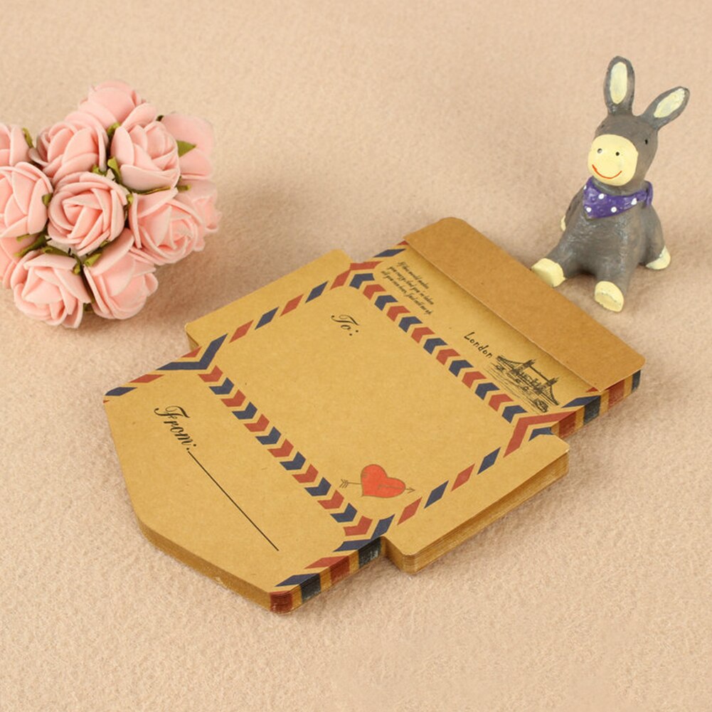 Home Portable Stationery Notes School Office Self Stick Paper Schedule Memo Pad Small 45 Sheets Envelope Shape