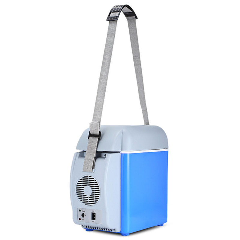 12V 7.5L Mini Draagbare Auto Koelkast Vriezer Multifunctionele Dual-Gebruik Koeler Warmer Thermo-elektrische Elektrische Koelkast Compressor