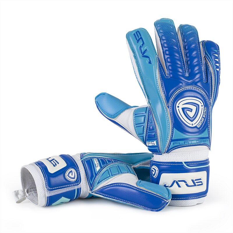 JANUS Soccer Goalkeeper Gloves With Finger Protection Thickened 4mm Latex Football Goalie Gloves Goal keeper Gloves