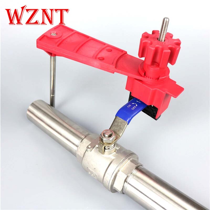 Large universal valve lockout with blocking arm,Single Stop arm All purpose Ball Valve Lock