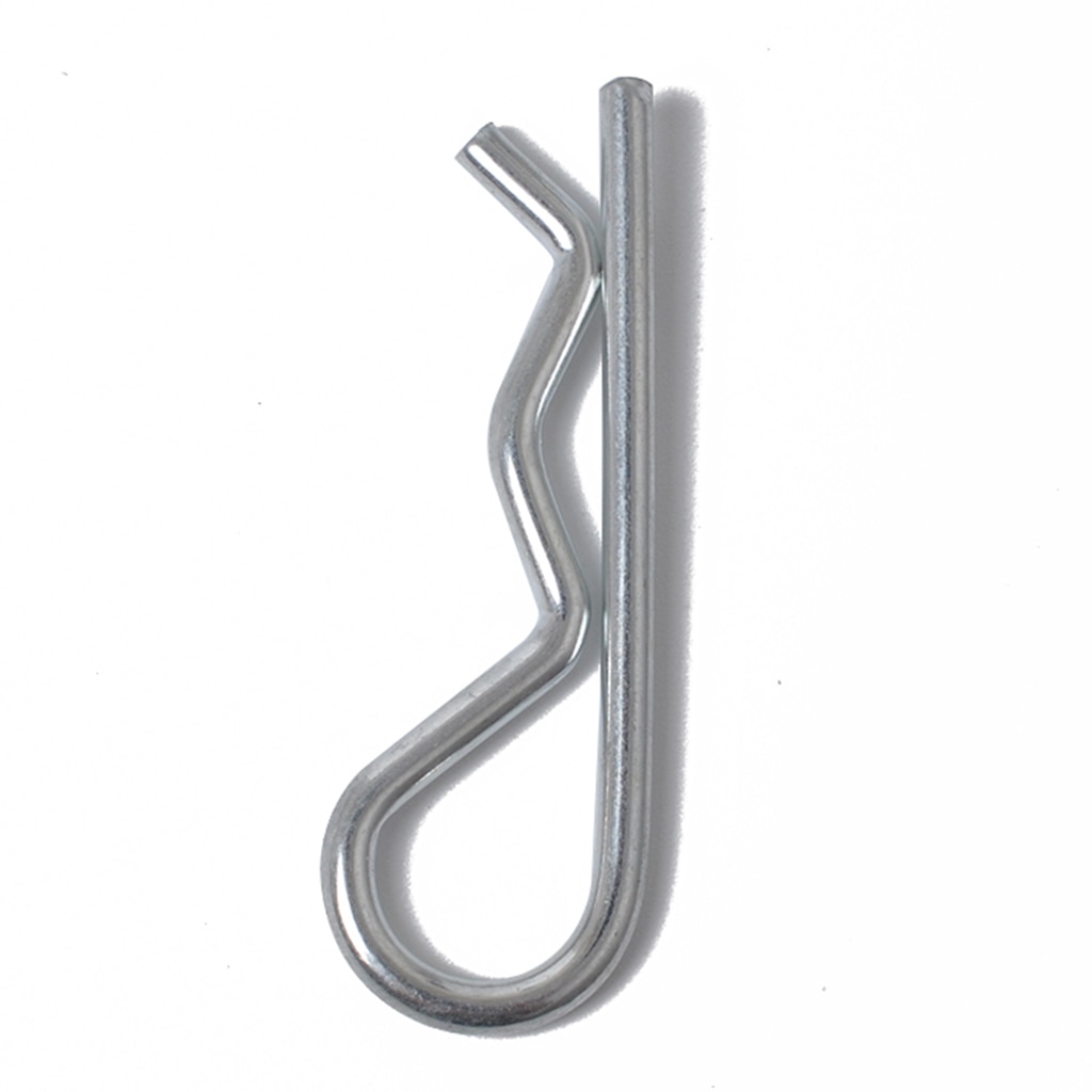 Enganche mecánico Industrial, pasador de pelo, surtido de pinzas para Tractor, 100 Uds.