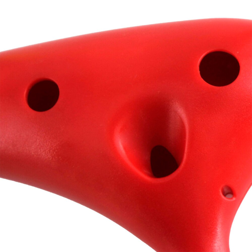 12 Gaten C Ocarina Muziekinstrument Met Opbergtas Abs Materiaal Ocarina Klassieke Ocarina Alto C Abs Ocarina Voor Beginner (Groen