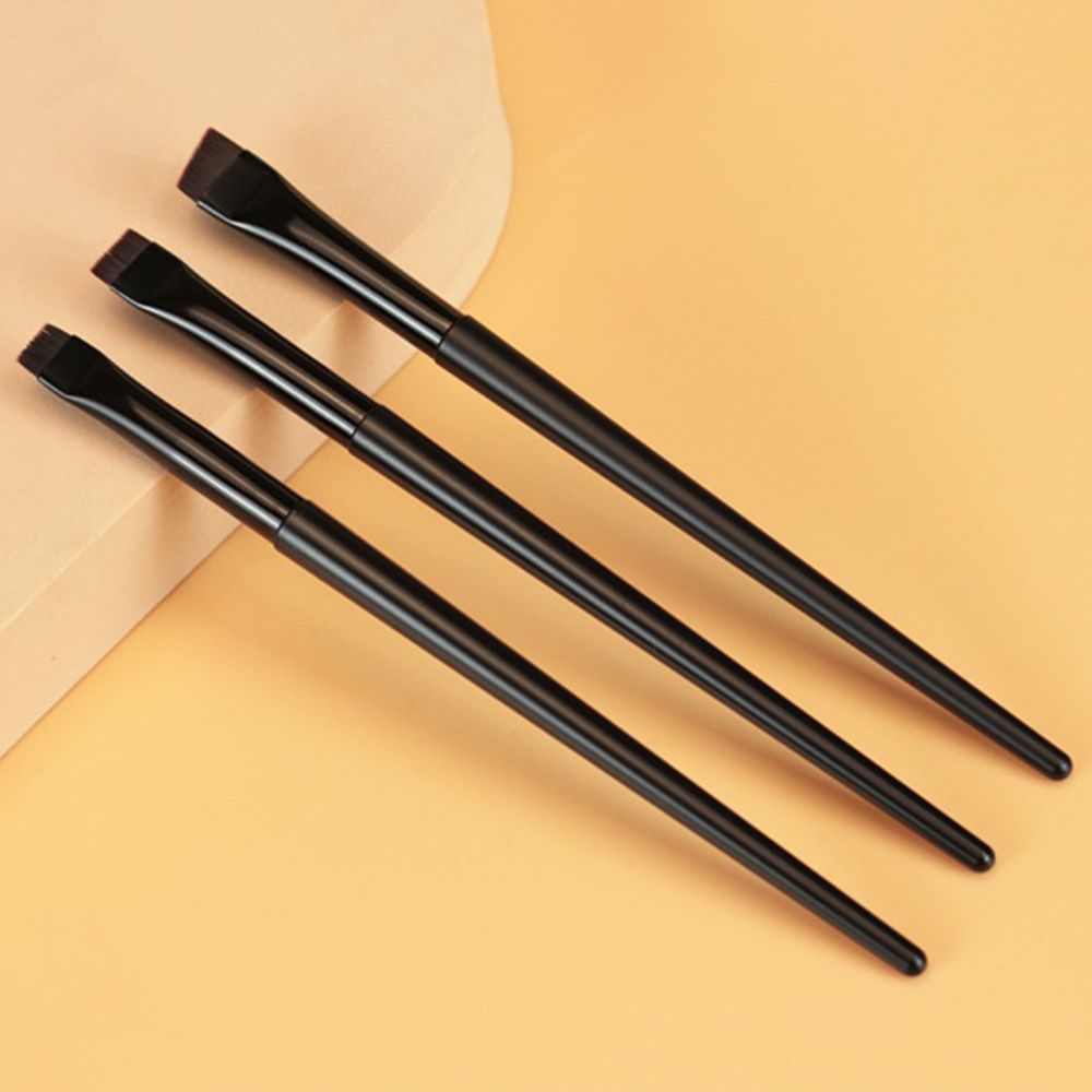 Kosmetik Pinsel machen-hoch Werkzeug Anfänger abgewinkelt feine Eyeliner Pinsel flache Augenbrauen Pinsel Liner Augenbrauen Pinsel Klinge machen-hoch Pinsel