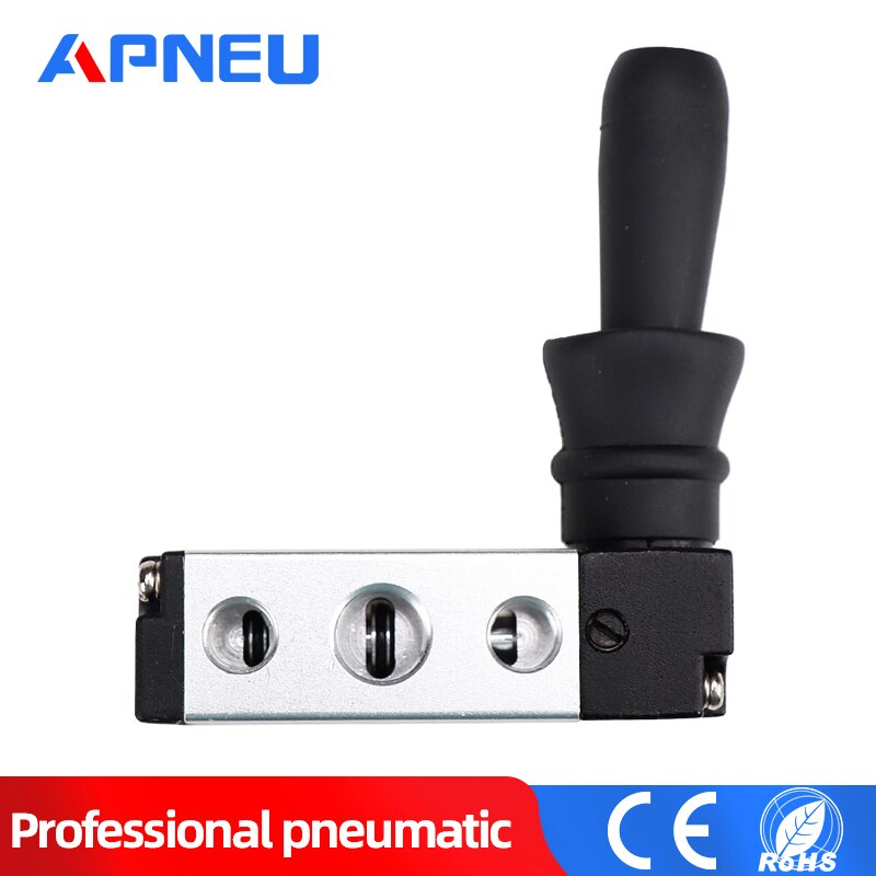 Interrupteur de vanne d'air manuel clé à main 4 h 210-08 4 h 310-10 4 h 410-15 commande pneumatique tirette 1/4 " 2 positions 5 ports plaque d'inversion