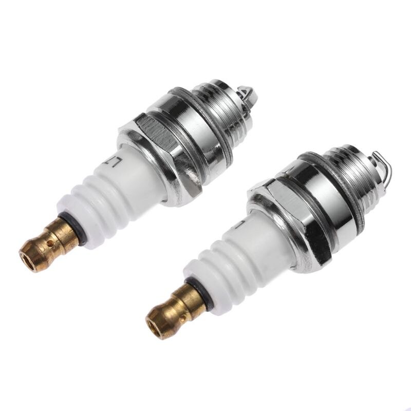 2 pièces 25cc 52cc 62cc tronçonneuse débroussailleuse bougie d'allumage pour moteur 2 temps N58A