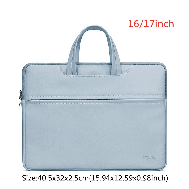 Przenośny Laptop teczki podróż służbowa niezbędny komputer Organizer do dokumentów torebka duża pojemność przechowywania akcesoria do torebek: Blue XL