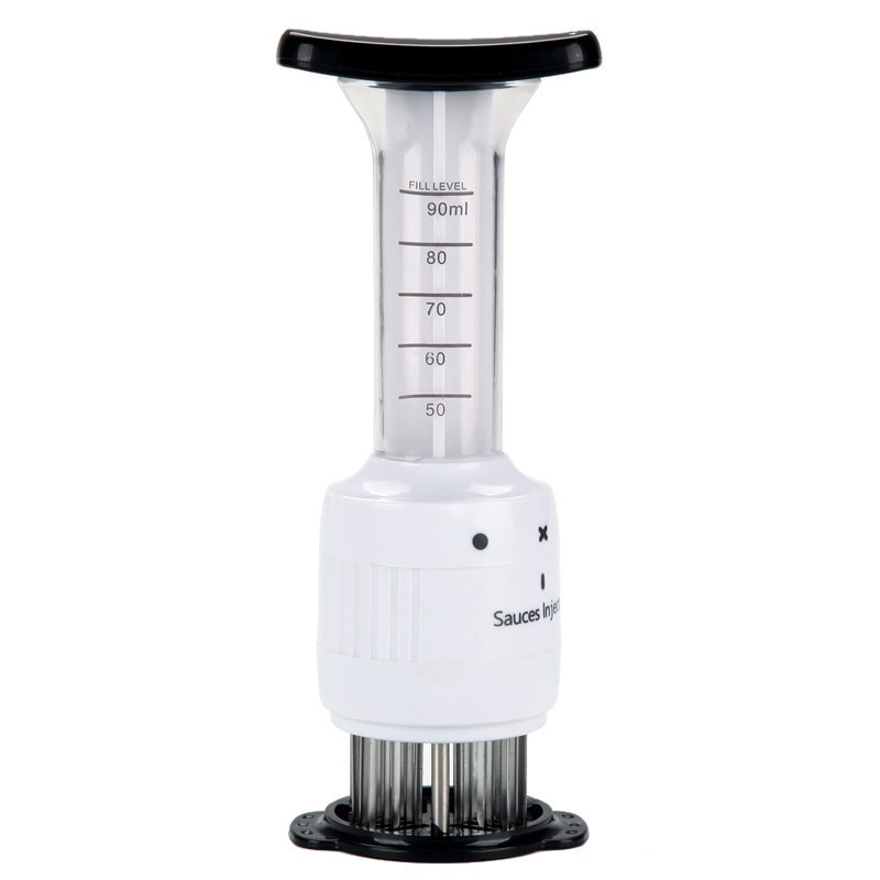 Meat Tenderizer Marinade Injector BBQ Meat Steak Beef Sauce Tenderizer with Stainless Steel Needle