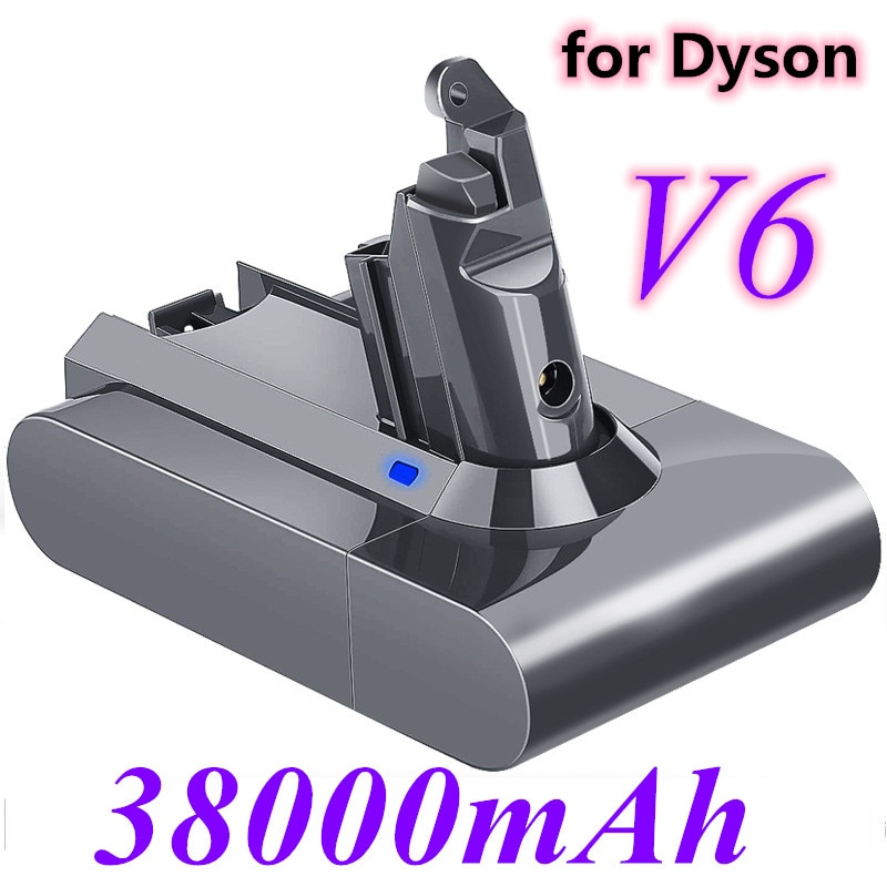 Dyson dc62 batteria 38000mAh 21.6V Li-Ion Batteria per Dyson V6 DC58 DC59 DC61 DC62 DC74 SV07 SV03 SV09 aspirapolvere Batteria