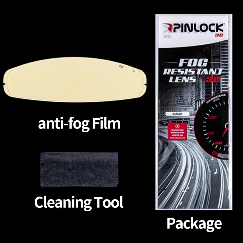 Nouveauté Pinlock pour LS2 FF370 FF325 FF390 FF399 rapide FF800 clair Anti-buée patch Flim pour plein visage Mouularl FF328 flux