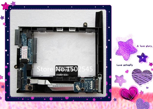 original laptop optical drive bay hard drive with USB interface for HP EliteBook 2540P HDD CADDY HDD bracket