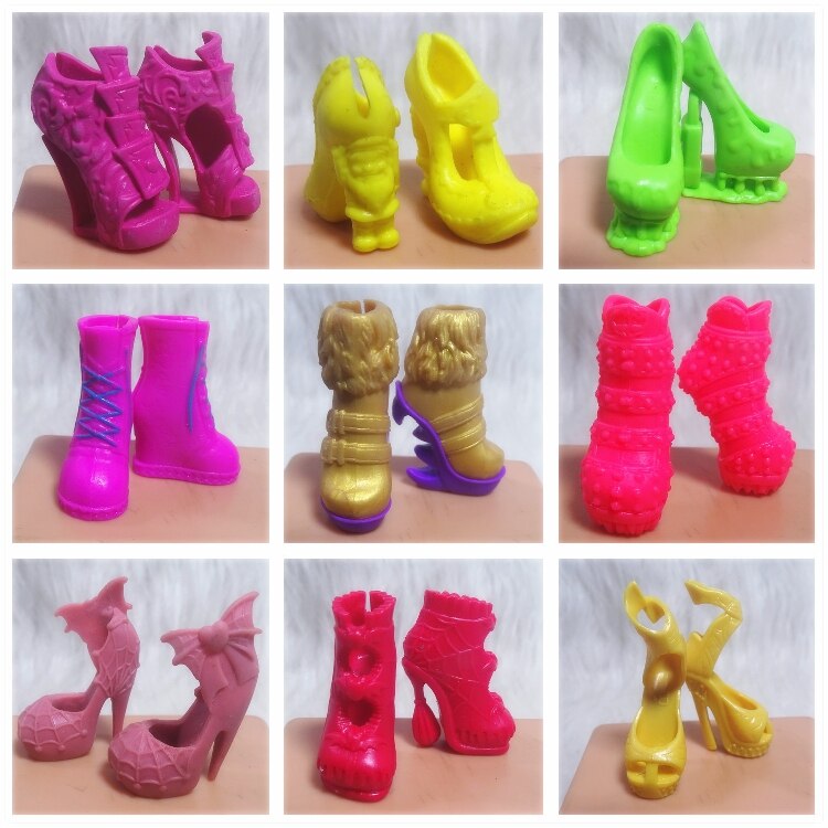 Boots shoes For Monster High Doll's Shoes Doll Boots Accessories girls toys