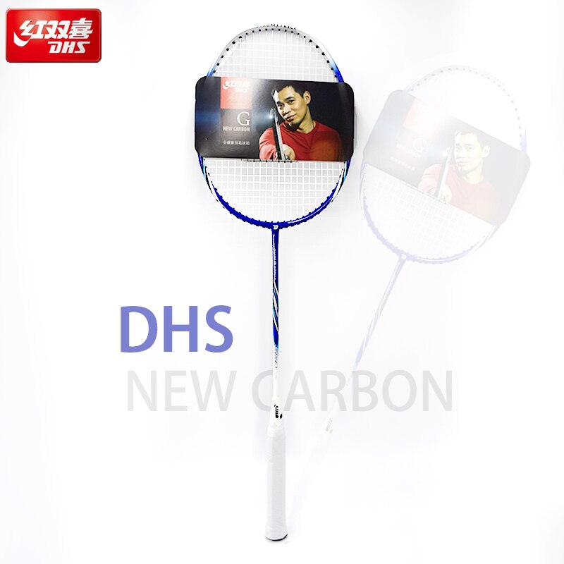 DHS Full Carbon One Badminton Racket To Send The Ball Offensive Type Badminton Racquet Durable Badminton Racket