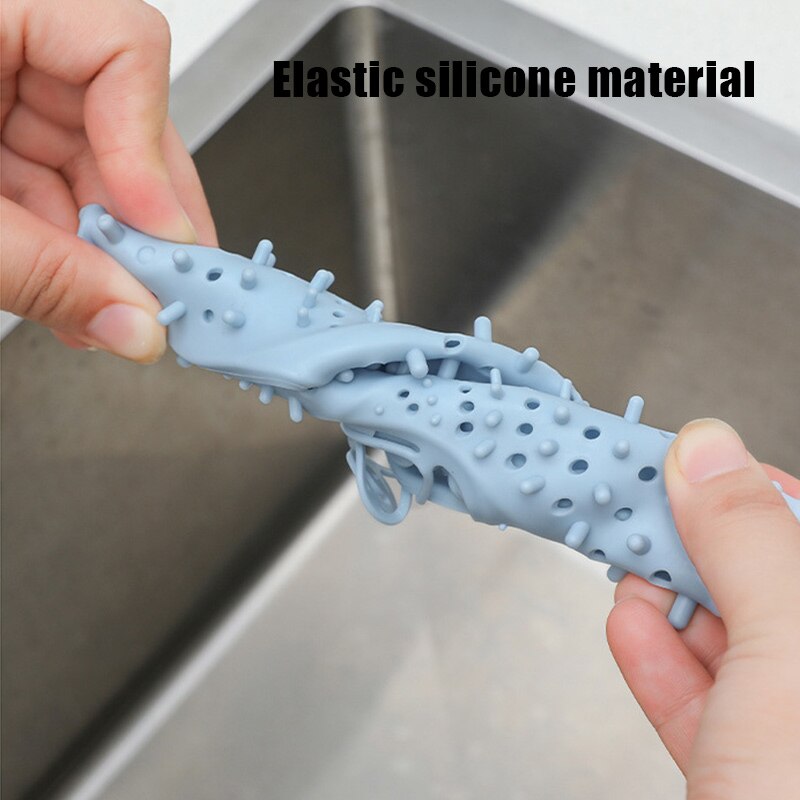 6 stuks doucheafvoer haarvanger badstop afdekking afvoerbeschermer tpr gootsteen afvoerzeef rioolfilters  js22