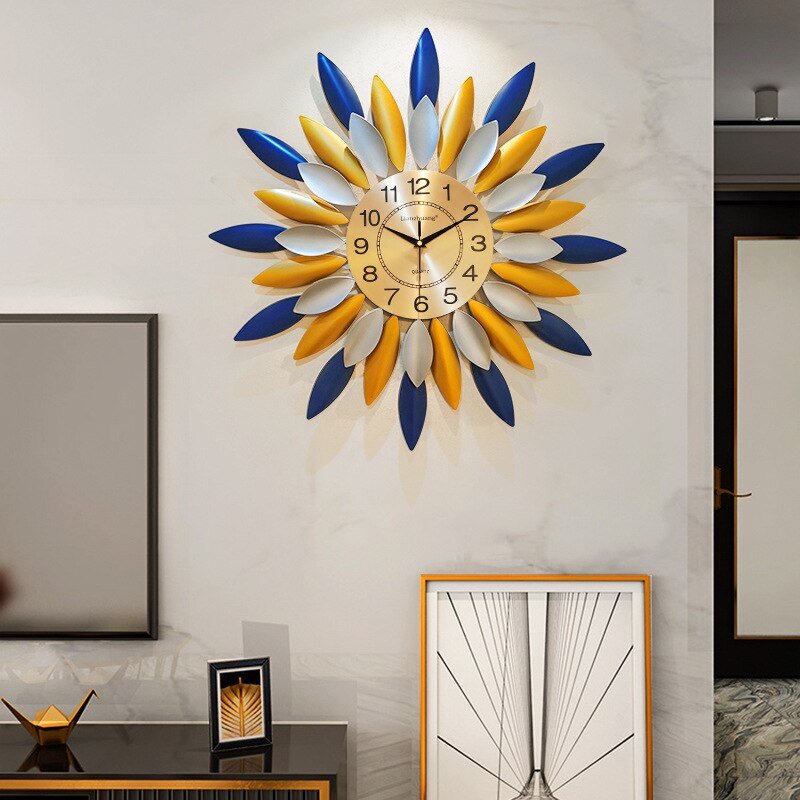 Creatieve Luxe 3D Wandklok Voor Woonkamer Muur Horloge Home Decor Digitale Klok Muur Modern Slaapkamer Stille Muur klokken