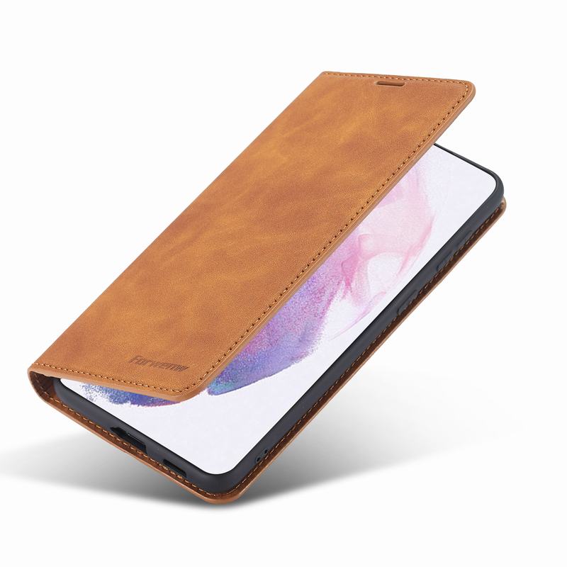 Voor Samsung Galaxy S22 Case Flip Wallet Leather Luxe Cover Voor Samsung S22 Ultra S 22 Plus Case Stong Magnetische cover Stand