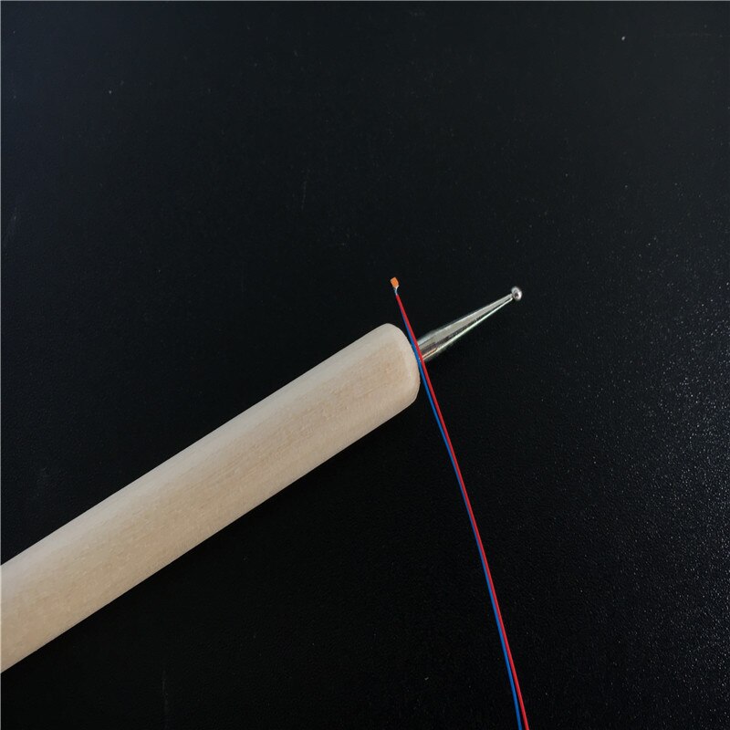 100pcs/lot 0402 0603 0805 30cm Pink SMD Model Train HO N OO Scale Pre-soldered Micro Litz Wired LED Leads Wires