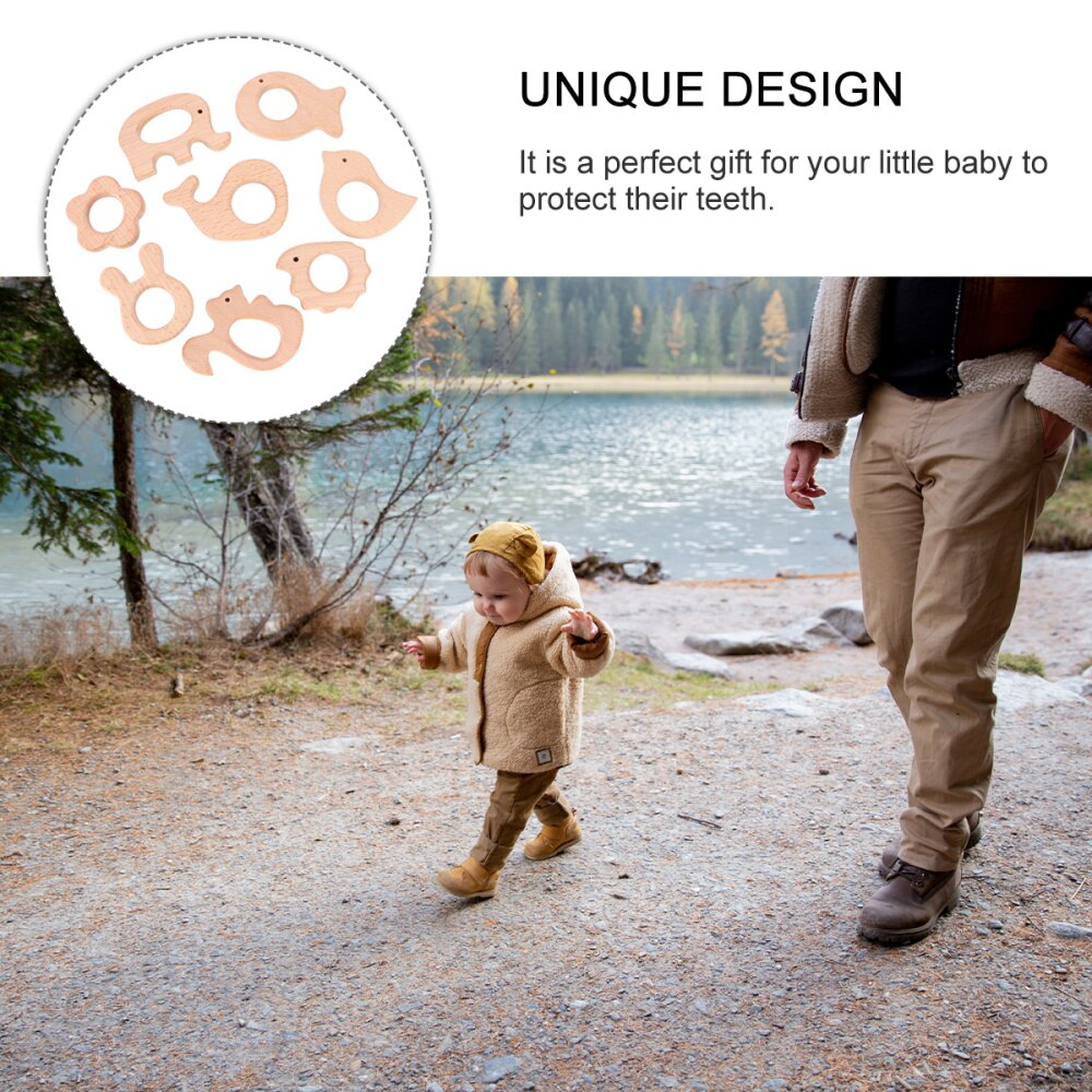8 pz Carino Utile Fumetto Massaggiagengive Animale Massaggiagengive bambino Asta Molare Denti Strumento per I Bambini Infantili Del bambino Denti