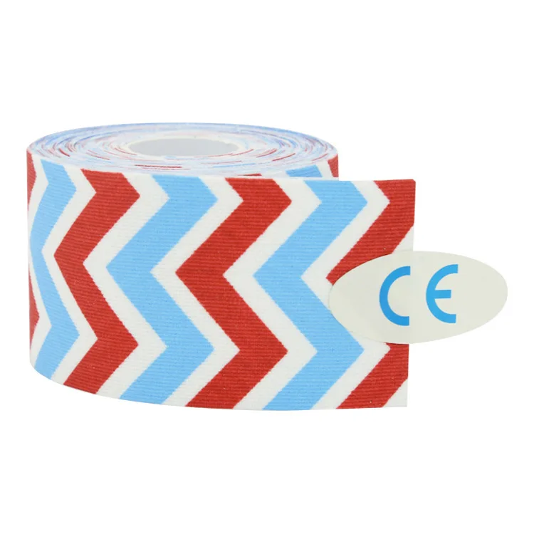 Bande de kinésiologie athlétique en coton élastique coloré, bande de protection des muscles du genou et des épaules, pour la récupération et le soulagement de la douleur: NEON