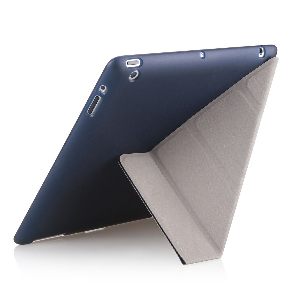 Etui na Tablet do ipada Air 2 9.7 "PU Leather Smart Sleep wake funda Trifold stojak solidna inteligentna obudowa do ipada Air 2 A1566 A1567