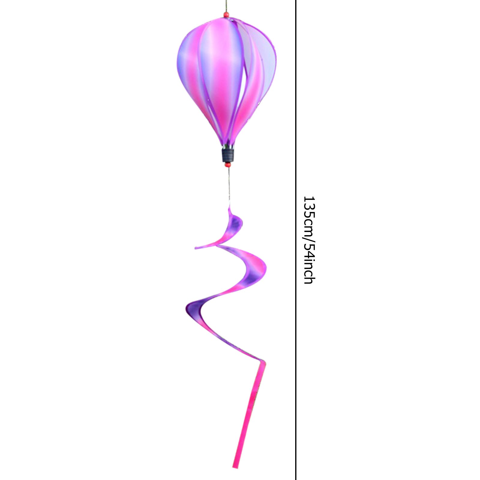 Heißer Luft Ballon Wind Spinner Regenbogen Kinetische Hängen Wind Twister Dekoration für Familie Haus Vor Hof Garten draussen Windmühle: Stil E