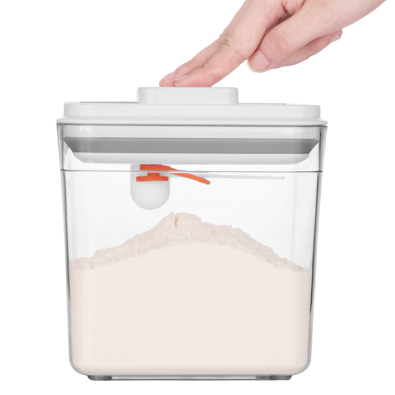 Plastic Sealed Canister Portable Large-capacity Milk Powder Cans Storage Jar Food Moisture-proof Storage Box Kitchen Container