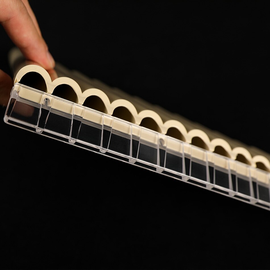 16 Tube résine C ton Pan flûte apprentissage facile pour bois Instruments de musique amateurs débutant jaune ivoire