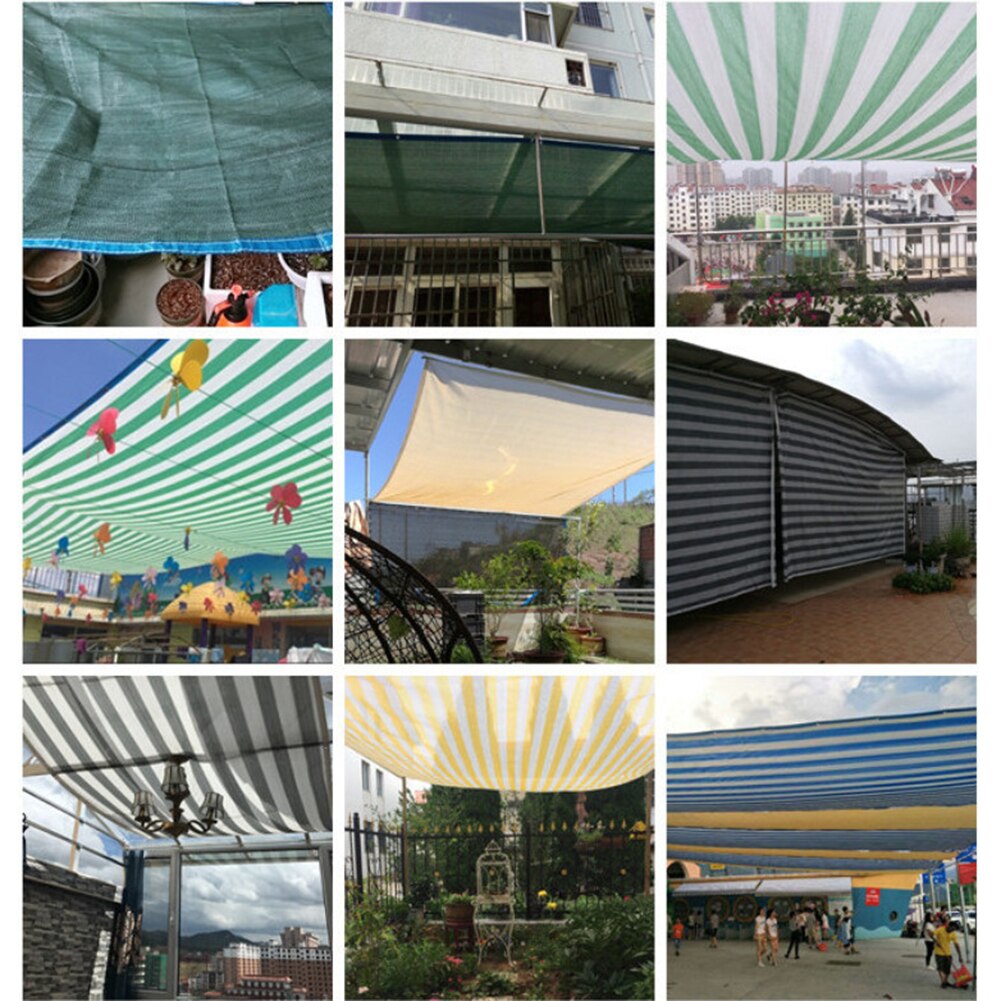 HDPE 90% Plants Protecting with 5M Rope Sun Block Garden Netting Mesh for Balcony Garden Villa Backyard Sun-shade Net