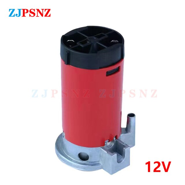 12v 24v Powerful Durable 135dB Super Loud Dual Tone Air Horn Sets Trumpet With Compressor Speaker For Motorcycle Car Boat Truck: 12V