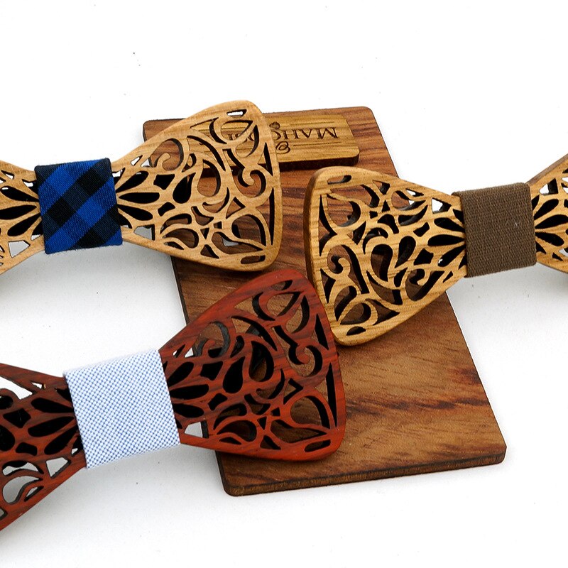 Kinderen jongens houten strikken voor kinderen strikken vlinder stropdas hout mooie bruiloft feest stropdassen gravata borboleta