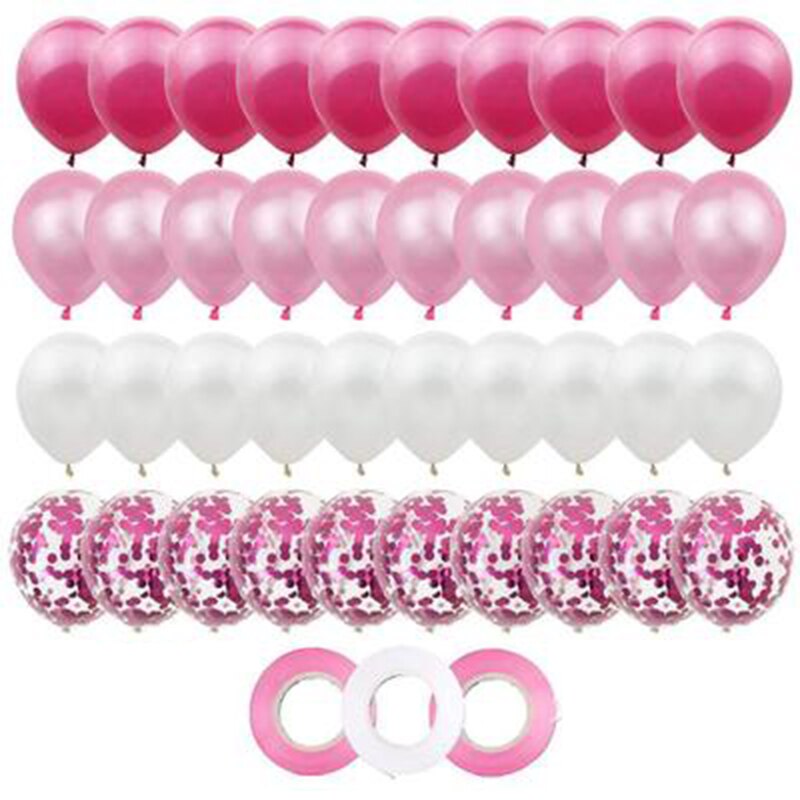 Happy Birthday Letters Five-Pointed Star Aluminum Film Sequins Balloon Set Combination Birthday