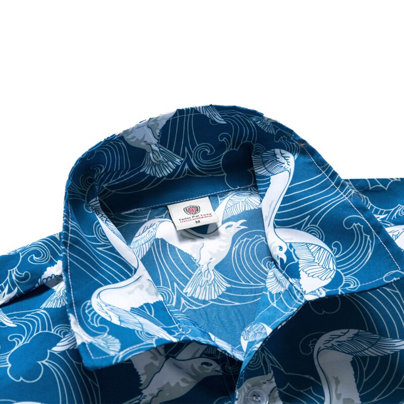 Mannen Shirt Mannelijke Zomer Korte Mouw Zee Strand Surfen Hawaiian Shirts Katoenen Shirt Plus Size M-4XL Heren Kleding
