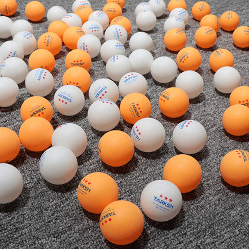 TARKSN – balles de Tennis de Table 3 étoiles en matériau ABS, 40 + mm, en plastique, 50 pièces