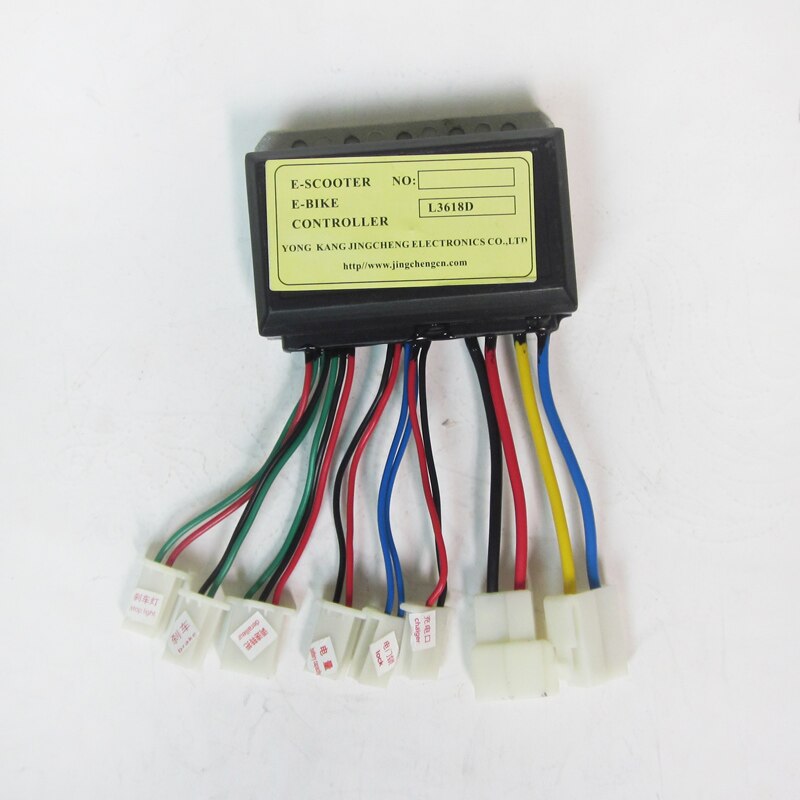 12v 24v 36v 48v 250w 350w 500w 1000w dc elektrisk sykkelmotor børstet kontrollerboks til elektrisk sykkelscooterkontroller  yk31c: 36 v 250w jingcheng