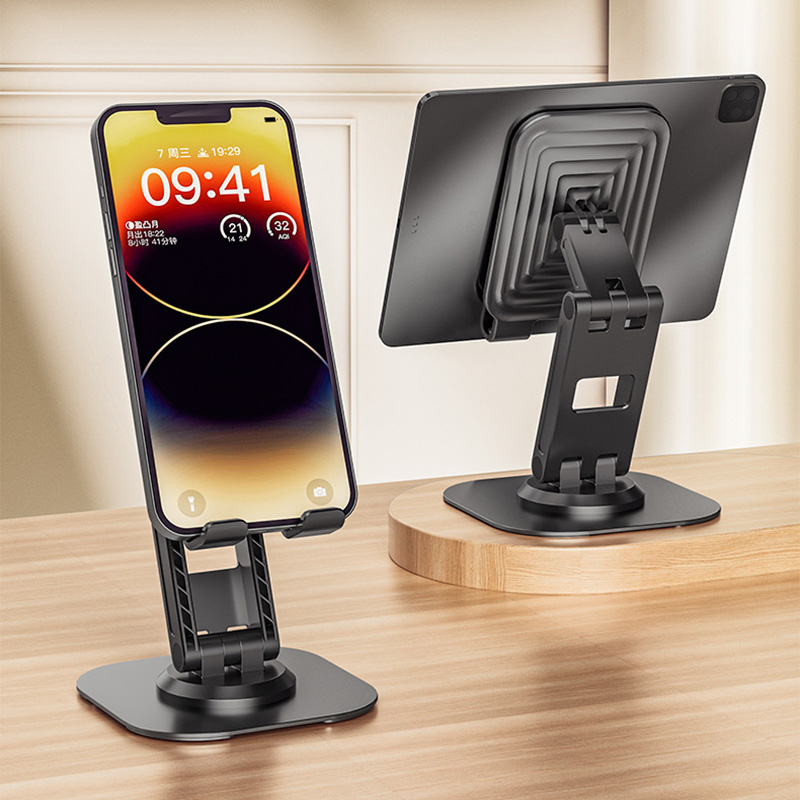 360 ° drehen Metall Schreibtisch praktisch Halfter Ständer für iPhone iPad Xiaomi verstellbare Schreibtisch-Tablette-Halfter Tisch praktisch-Ständer